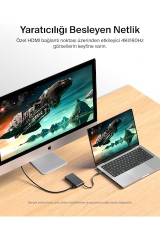 Belkin Usb-c Hub, 5 Portlu Hub, 4k Hdmı Görüntüleme, 60hz, 100w Güç Dağıtımı, 10 Gbps Hızlı Veri Aktarımı, Usb-c Çoklu Bağlantı Noktalı Adaptör