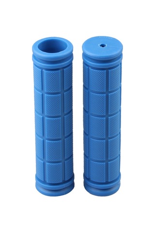 Cbtx Anti-Skid Kauçuk Ultralight Yumuşak Gidon Sapları 2 Adet Koyu Mavi