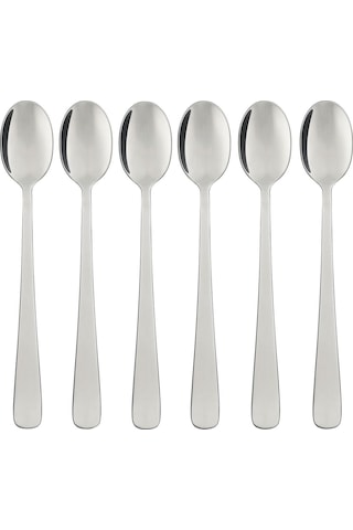 Tatlı Kaşığı, Paslanmaz Çelik, 17 Cm, 6 Adet