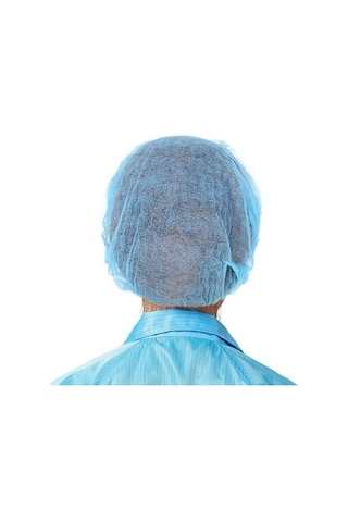 Trendooze Toz Toz Tek Şapkası Saç Mavi Kullanımlık Geçirmez Filesi Anti Hg