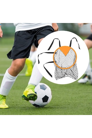 Homyl Futbol Antrenman Ağı, Dia.45cm, Hedef Takılması Ve Sarı