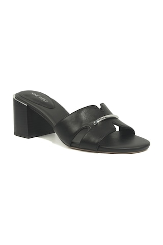 Nine West Elegan 6fx Siyah Kadın Topuklu Terlik 000000000102051512 Siyah