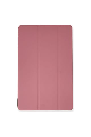 Newface - 109 - Samsung Uyumlu Galaxy T870 Tab S7 11 Kılıf Tablet Smart Kılıf - Csmo-tex - - Pembe