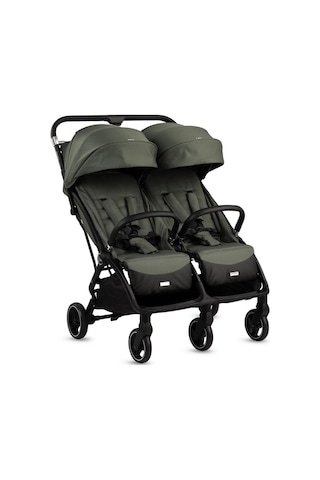 Kraft Duplo İkiz Bebek Arabası Yeşil