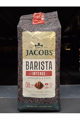 Jacobs Barista Intense Filtre Kahve Öğütülmüş 200 Gr Öğütülmüş