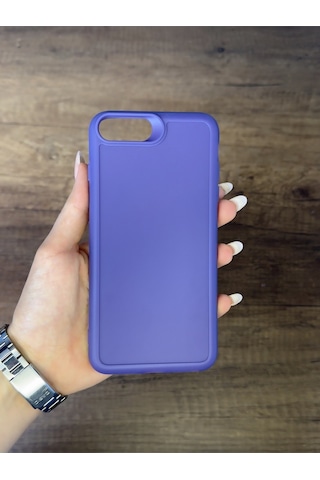 Apple Uyumlu iPhone 6/7/8 Plus Silikon Kılıf Xfab Mor