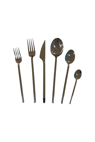 Aslan Paris 72 Parça 4 Mm Çatal Kaşık Bıçak Takımı Çelik