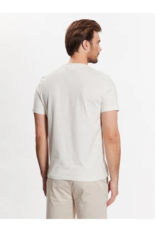 Calvin Klein Calvın Kleın Erkek T-shırt K10k111119-yah Krem