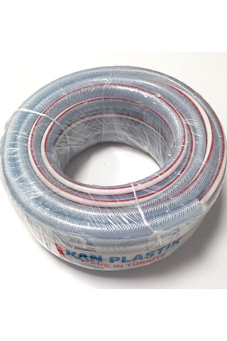 Sulama Hortumu 1/2" Market Tipi 1. Kalite Örgülü 20 Mt Top 20 Metre