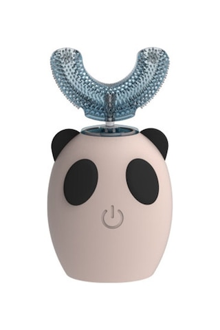 Sones U Şeklinde Güzellik Aleti Ultrasonik Titreşim Diş Usb Şarjlı Çocuk Elektrikli Diş Fırçası, Stil: 8-15 Yaş Arası Pembe