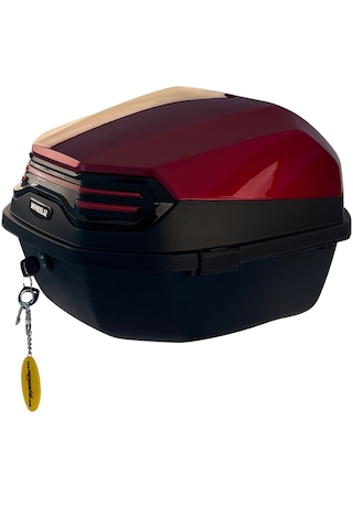 Wheelıe Xt08-br 32 Litre Motosiklet Arka Çanta Koyu Kırmızı