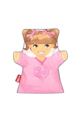 Tox Kız Aile Bireyleri Keçe El Kukla T334 . Eğitici Oyuncak