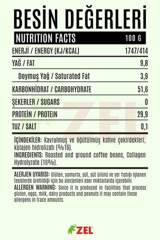 Zel Kolajenli Türk Kahvesi 125 G