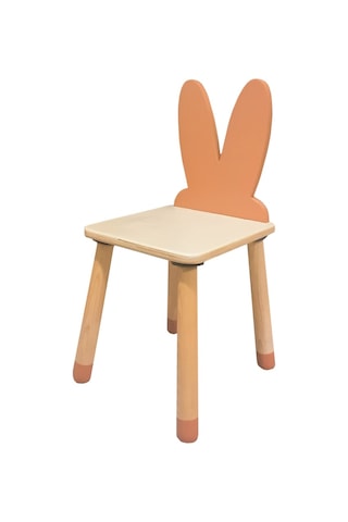 Wood&Joy Renkli Tavşan Sandalye Kahverengi
