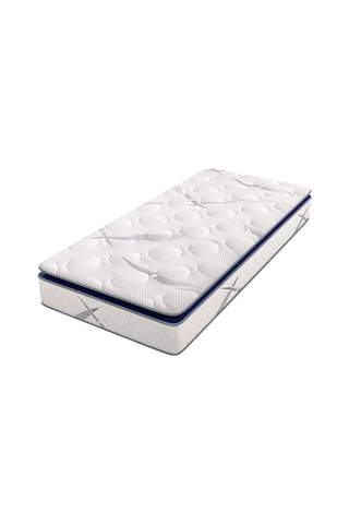 Aksviva Aqualis Tek Kişilik Pedli Paket Yaylı Yatak 30 Cm BEYAZ