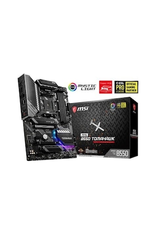 Msı Mag B550 Tomahawk Ddr4 5100mhz 1xhdmı 1xdp 2xm.2 Usb 3.2 Atx Am4