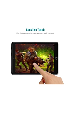 Apple Uyumlu iPad 8. Nesil 10.2 İnç Tempered Glass Ekran Koruyucu
