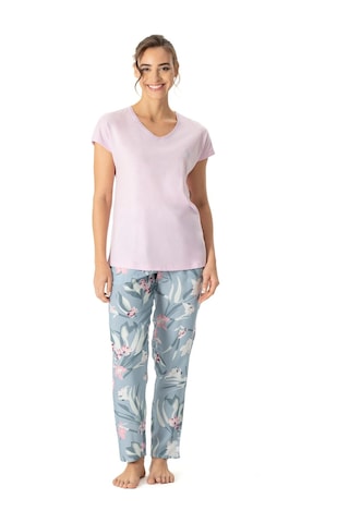 U.S. Polo Assn. U.s Polo Assn. 17045 Kadın Kısa Kollu V Yaka Pijama Takımı-pembe Pembe