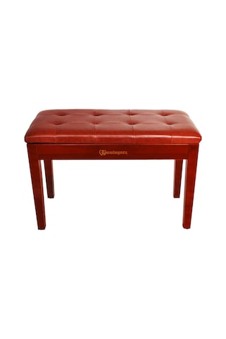 Piyano Aksesuar Koltuk Tabure Çift Kişilik Dominguez Sandık Bölmeli Ceviz DPB115-WN