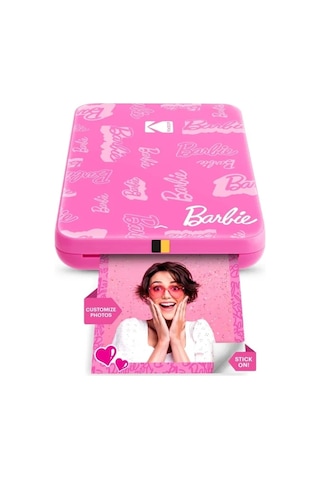 Kodak Step Anında Renkli Fotoğraf Yazıcısı Barbie Signature Printer Siyah
