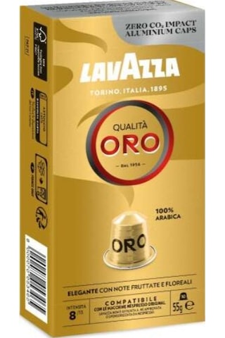 Lavazza Nespresso Uyumlu Qualita Oro Kapsül Kahve 10'lu