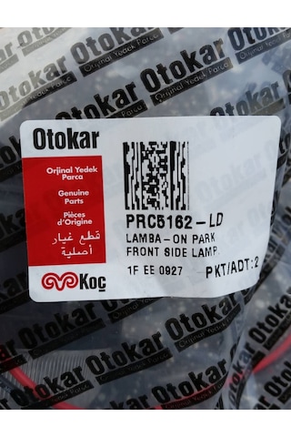 Land Rover Defender Park Lambası Beyaz Otokar Prc5162-ld