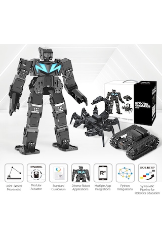Robotis Engineer Kit 2 Aı Tabanlı, Çok Eklemli Akıllı Robot Eğitim Seti