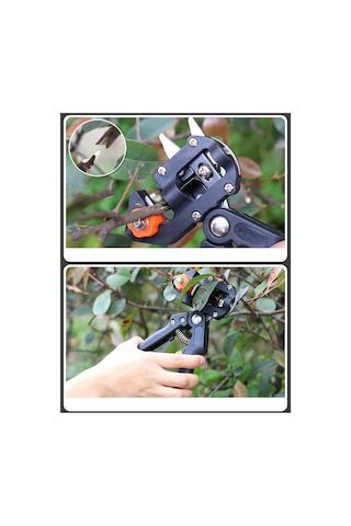 Profesyonel Aşı Araçları Aşıcı Makası Seti Bahçe Meyve Ağacı Budama Aşı Makası 2'si 1 Arada Makas Kesim Araç Seti 3 Değiştirilebilir Bıçak Bant İle