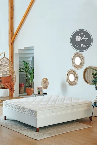 Puffy Ergoflex Dht Yaylı Roll Pack Yatak, 100x200 Cm
