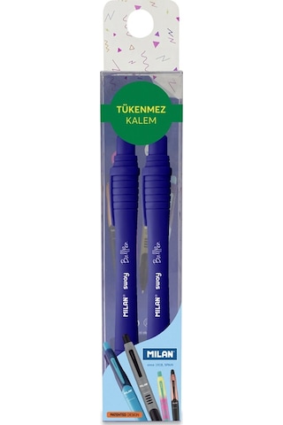 Mılan 17657010140 Sway Mavi Tükenmez Kalem Blister - 2li