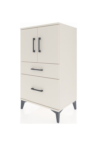 Hyperion Komodin 2 Raflı 2 Çekmeceli 2 Kapaklı 60x44x106 Aytaşı-aytaşı Aytası