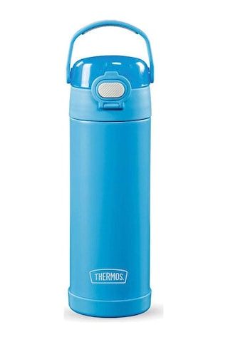 Thermos F422 Funtaıner Cocuk Pıpetlı Termos 0,47l Pipetli Termos F422-024331 Mavi