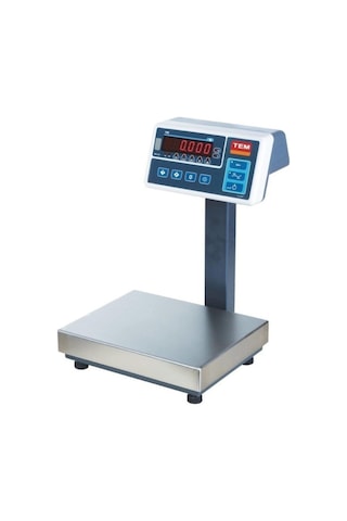 Teb 120 Kg X 5 Gr 28 X 35 Paslanmaz Terazi-129832 Beyaz - Pembe