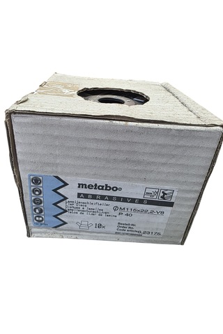 Metabo 115x22,23 P40 623175000 Inox Flap Disk 10 Adet