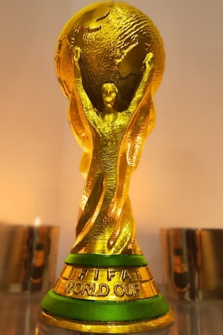 3d Fifa Worldcup Fifa Dünya Kupası Altın Boyutunda 25 Cm Açık Altın