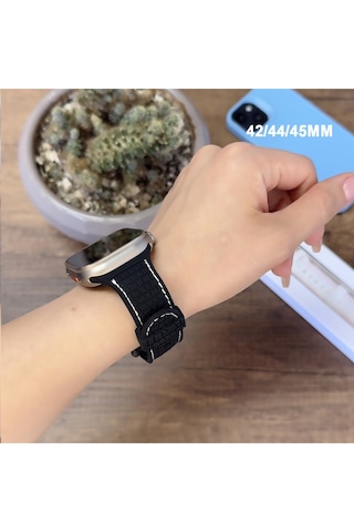 Apple Watch Uyumlu 1/2/3/4/5/6/se/7/8/9seri 42/44/45/49mm Kordon Kayış Silikon Mt78