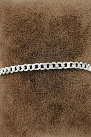 Omar Silver Unisex Gurmet 3,6 Mm Gümüş Bileklik Zincir Omr7653