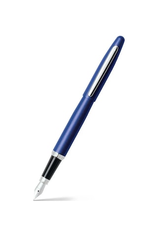Sheaffer Vfm Dolma Kalem Metalik Mavi Krom M