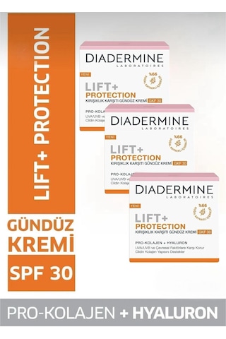 Lift Sıkılaştırıcı Ve Güneş Koruyucu Krem Spf 30 50 Ml X 3 Adet Lift Sıkılaştırıcı Ve Güneş Koruyucu Krem Spf 30 50 Ml X 3 Adet