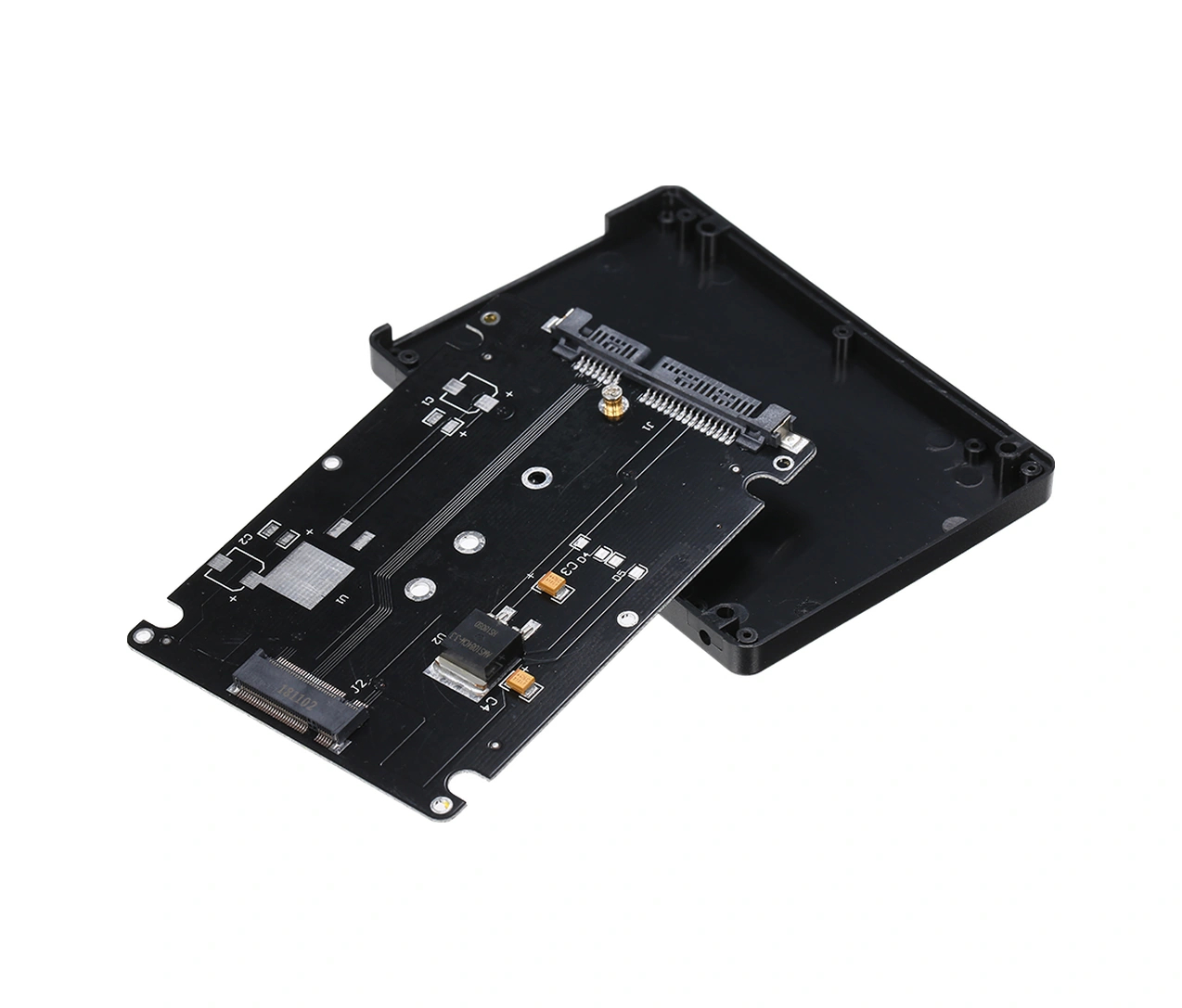 Qingmipy M.2 Ngff Ssd'den Sata3 Arayüzüne Dönüştürücü Kart - Ngff M.2'den 22 Pin Sata Iıı'ye Çevirici