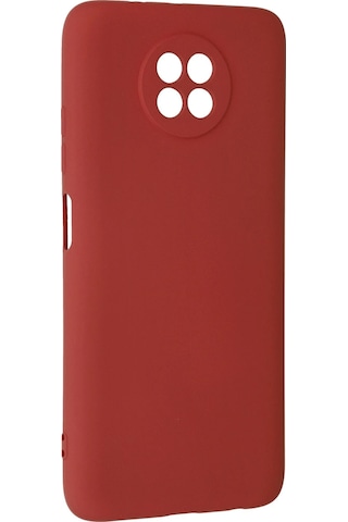 Newface Xiaomi Redmi Note 9 5g Kılıf Nano İçi Kadife Silikon Semeglbl - 16 - Kiremit