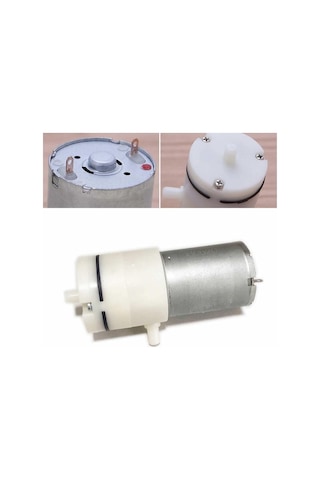 12v Mini Hava Pompası 60kpa 2.8l/dakika Vakum Akvaryum Medikal Hava Tankı Gaz Motor Havalandırma