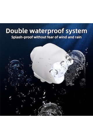 Qingmipy 2 Adet 3 Modlu Su Geçirmez Ayakkabı Led Işığı - Gece Koşusu Ve Yürüyüş İçin Güvenli Aydınlatma Beyaz