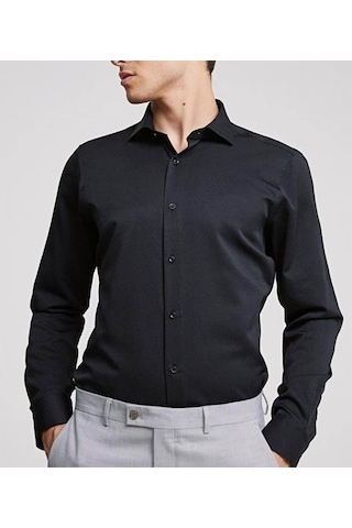 Advante Slim Fit Pamuk Saten Erkek Gömlek