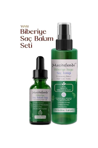 Mecitefendi Yansı Biberiye Saç Bakım Seti