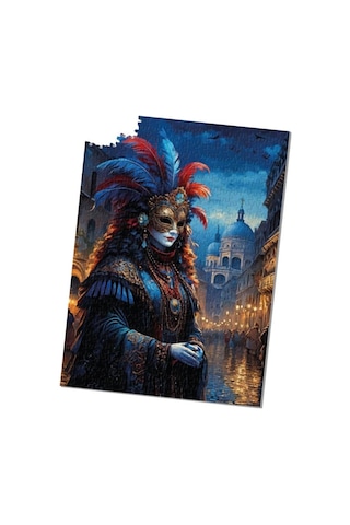 Btoys 500 Parça Puzzle Maskeli Şaman 9051