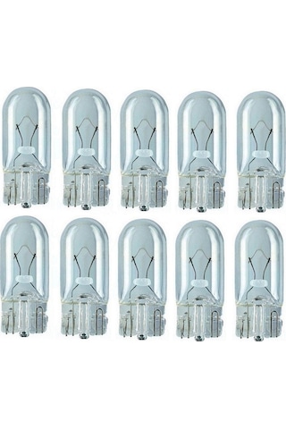 Ustaparçacı Bosch  Eco Dipsiz Ampul 12V 5W T10 W5W 10'Lu Paket