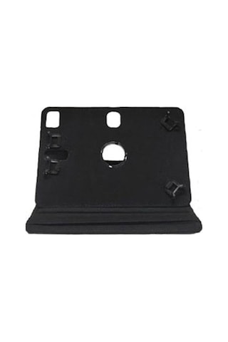 Tcl Tab 10l 10.1" Uyumlu Kılıf 360 Dönerli Unıversal Standlı Kılıf + Nano Ekran Koruyucu + Kalem Siyah