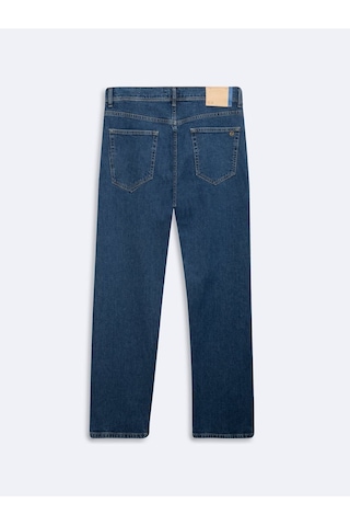LTB Lıoren Düz Paça Orta Bel Mid Indigo Jean Pantolon
