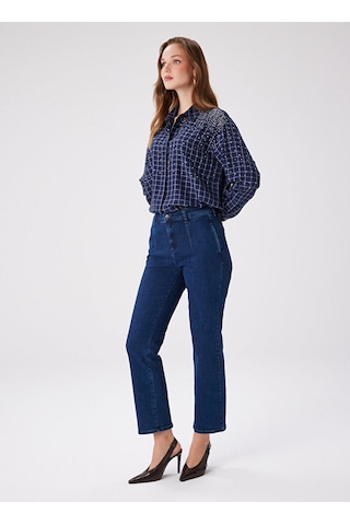 TEST ÜRÜNDÜR Faik Sönmez Denim Pantolon, 38, İndigo